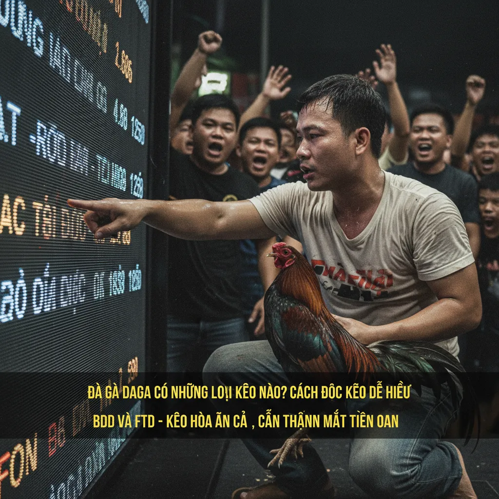 Soi cáp độ đá gà Daga