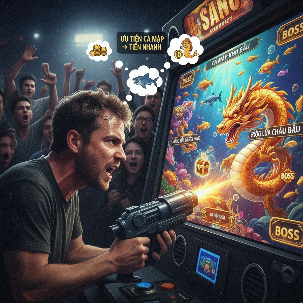 Boss Nàng Tiên Cá trong game bắn cá