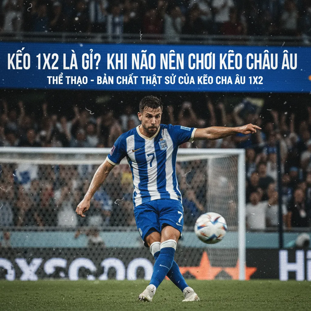 Bản chất thật sự của Kèo Châu Âu 1x2