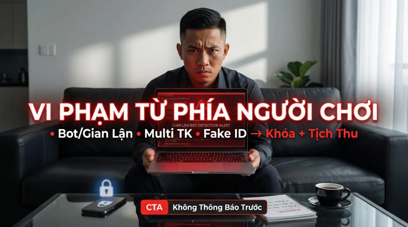 Vi Phạm Từ Phía Người Chơi